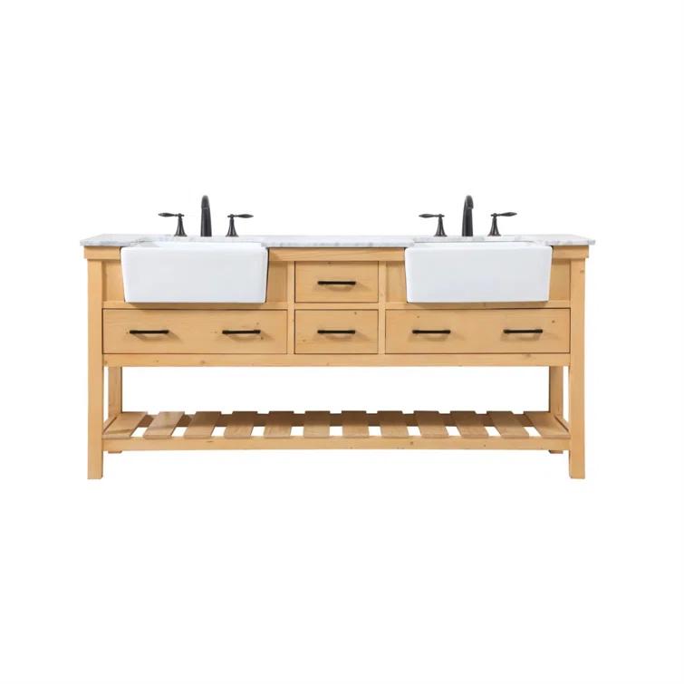 Pelaghia 72'' Double Bathroom Vanity