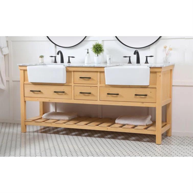 Pelaghia 72'' Double Bathroom Vanity