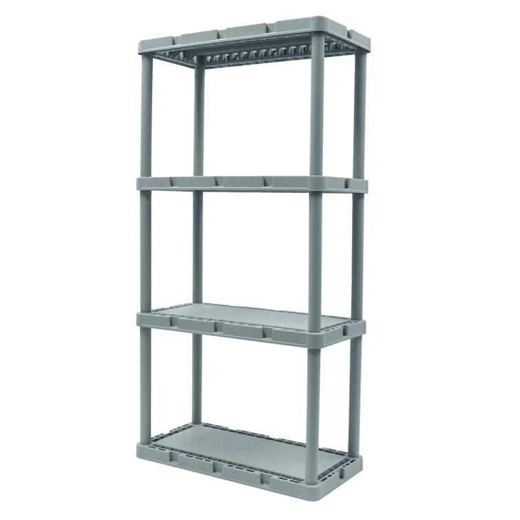 Gracious Living 12'' W Plastic Shelving Unit (Set of 2)