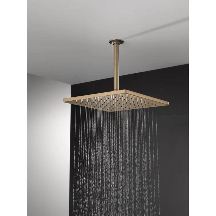 Rain Fixed Shower Head with H2Okinetic Technology