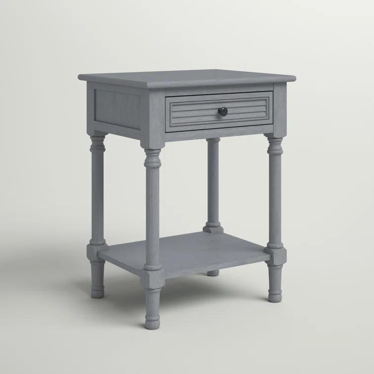 Russ End Table with Storage