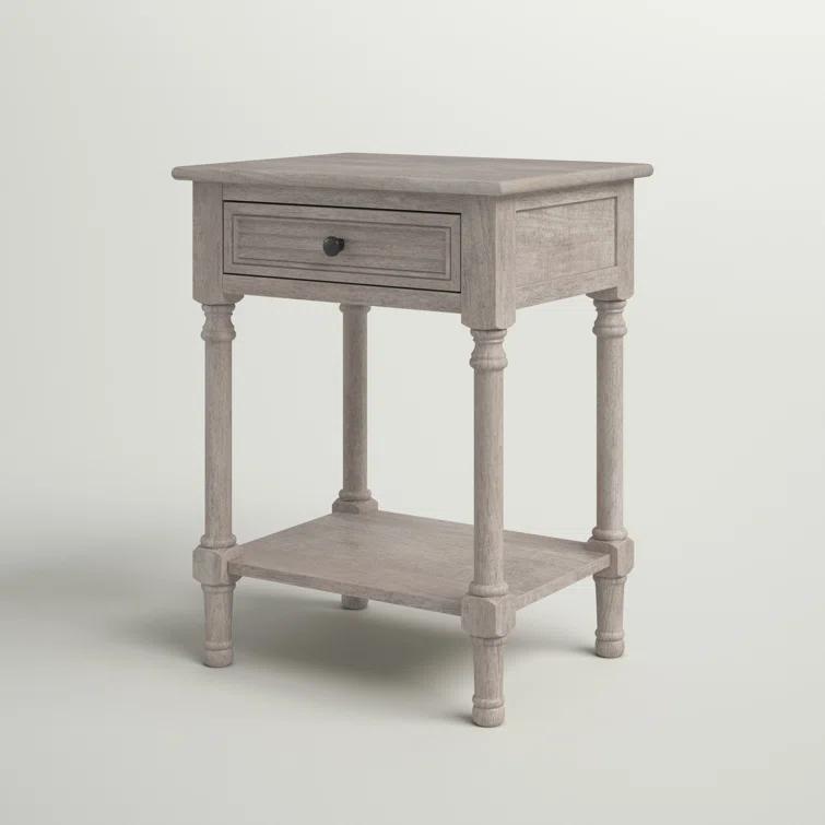 Russ End Table with Storage