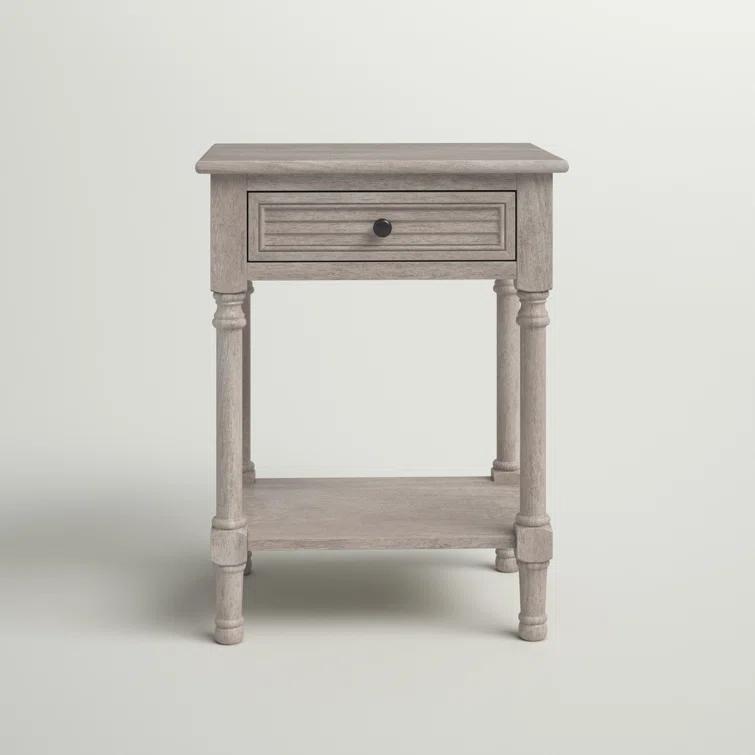 Russ End Table with Storage