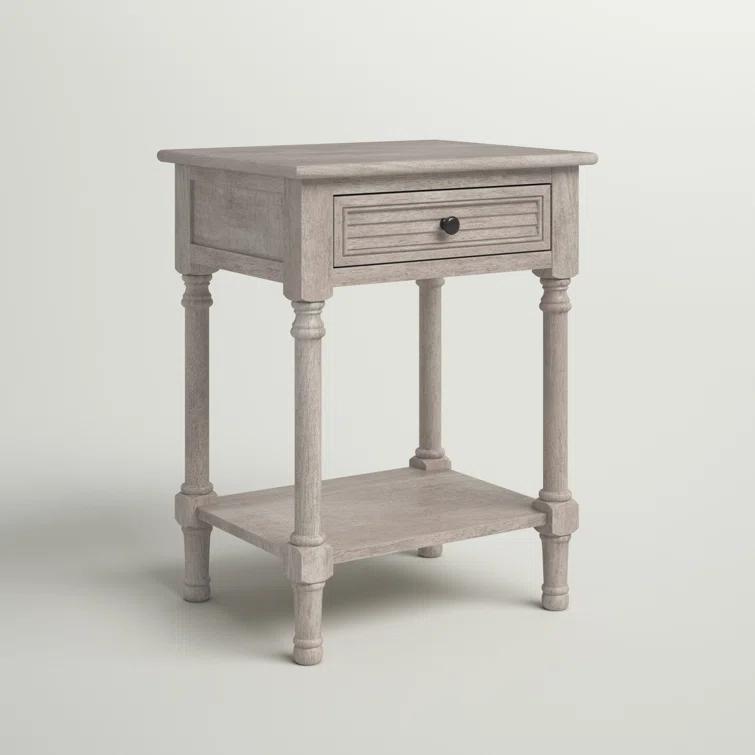 Russ End Table with Storage