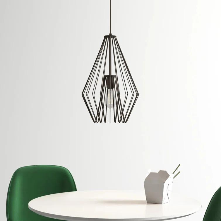 Frankie Single Light Metal Dimmable Pendant
