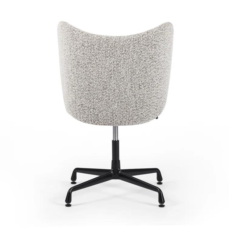 Julio Office Chair - Gray Boucle