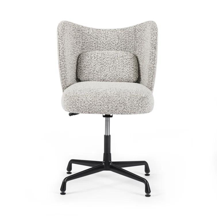 Julio Office Chair - Gray Boucle