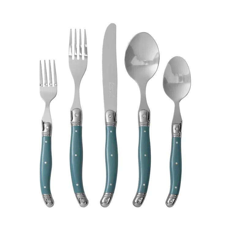 French Home French Home Laguiole 20 Piece Stainless Steel Flatware Set, Service for 4 (Set of 20)