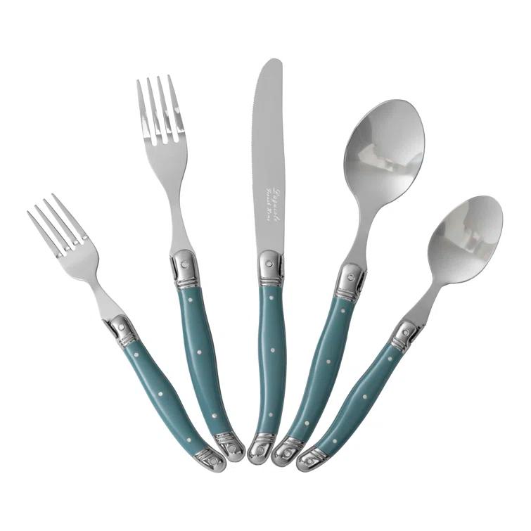 French Home French Home Laguiole 20 Piece Stainless Steel Flatware Set, Service for 4 (Set of 20)