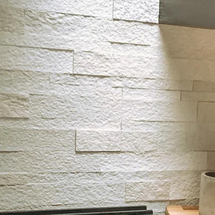 5.9'' W x 23.6'' L Natural Stone Peel and Stick Mosaic Tile