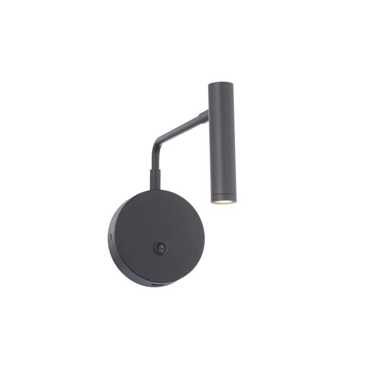 Sprig 4.375" Dimmable LED Reading Light with USB Port, 3000K