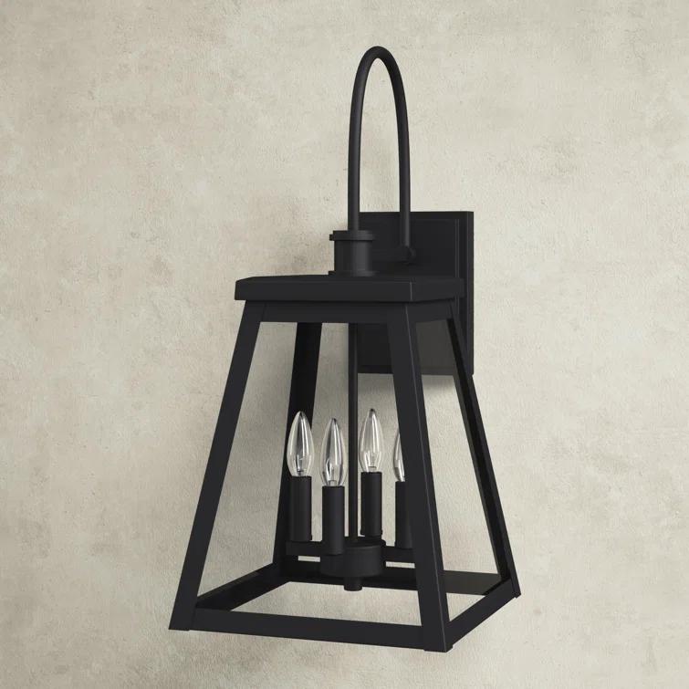 Wrentham 4 Light Bell Outdoor Wall Light
