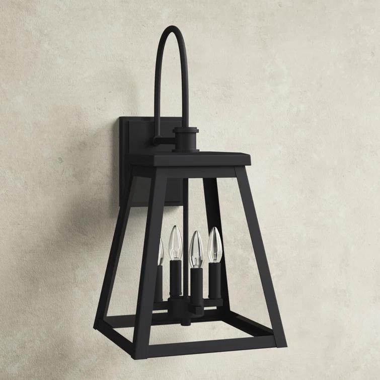 Wrentham 4 Light Bell Outdoor Wall Light