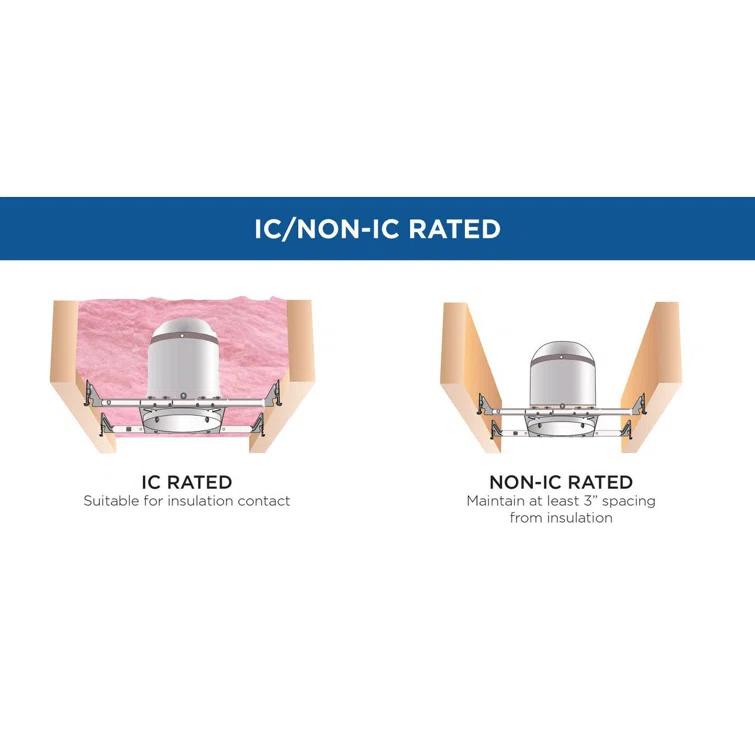 Incandescent Shallow 5" Remodel Recessed Housing