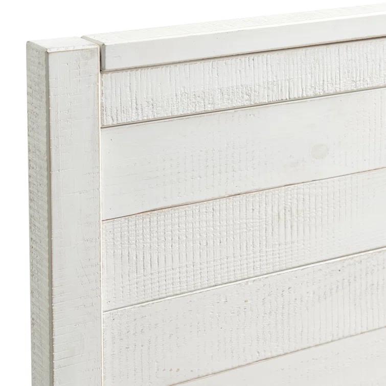 Windsor Wood Farmhouse Industrial Bohemian Style 3 Pc Bedroom Set With Slat Twin Bed 2 Nightstands