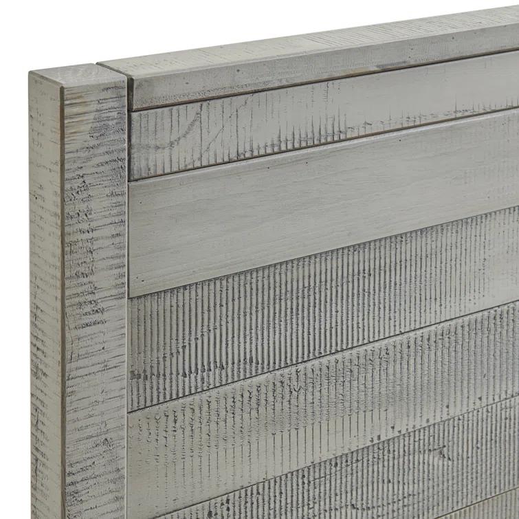 Alaterre Windsor Wood Farmhouse Industrial Bohemian Style 3 Pc Bedroom Set With Slat Twin Bed 2 Nightstands