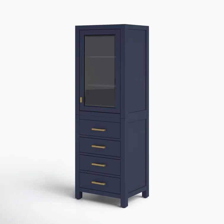 Keira Freestanding Linen Cabinet