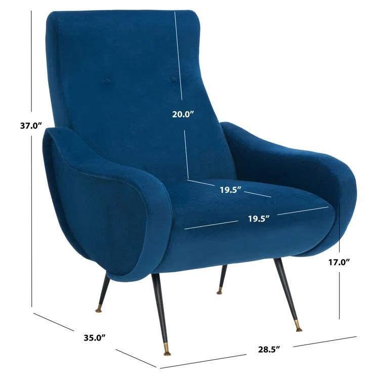 Alve Velvet Armchair
