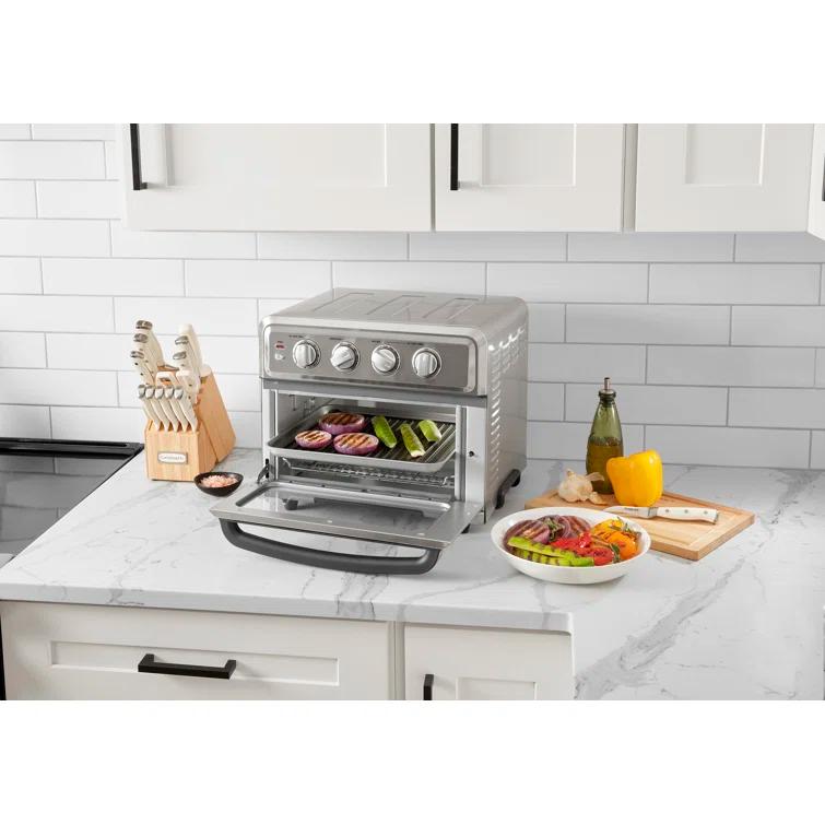 Cuisinart Air Fryer Toaster Oven with Grill, Stainless Steel