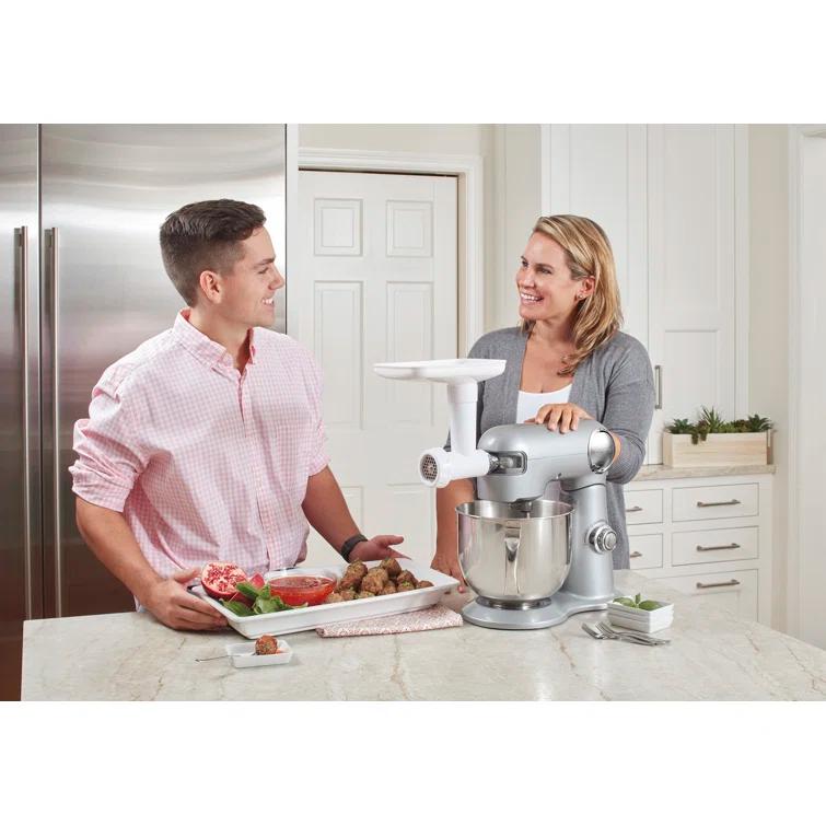 Cuisinart ® Precision Master ™ Brushed Chrome 5.5-Qt. Tilt-Head Stand Mixer