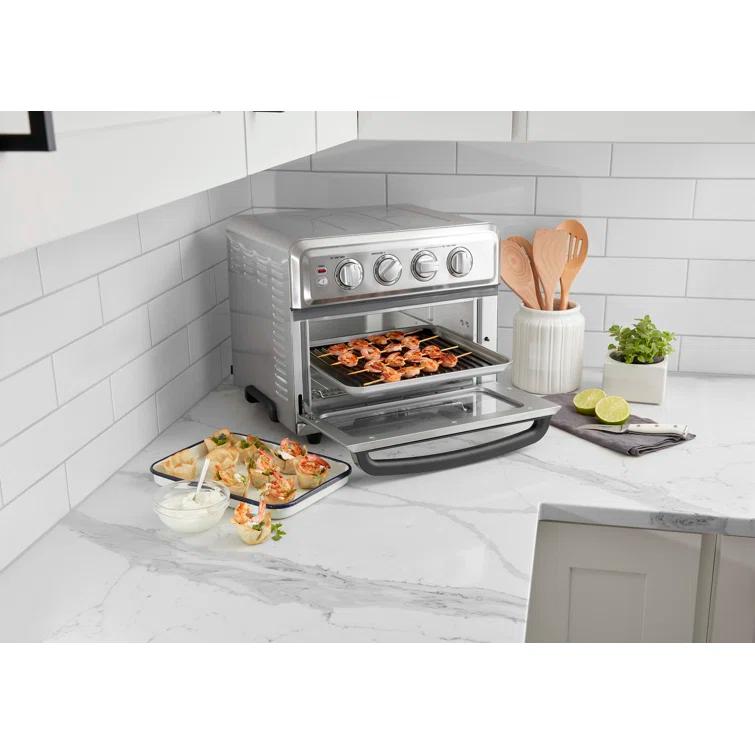 Cuisinart Air Fryer Toaster Oven with Grill, Stainless Steel