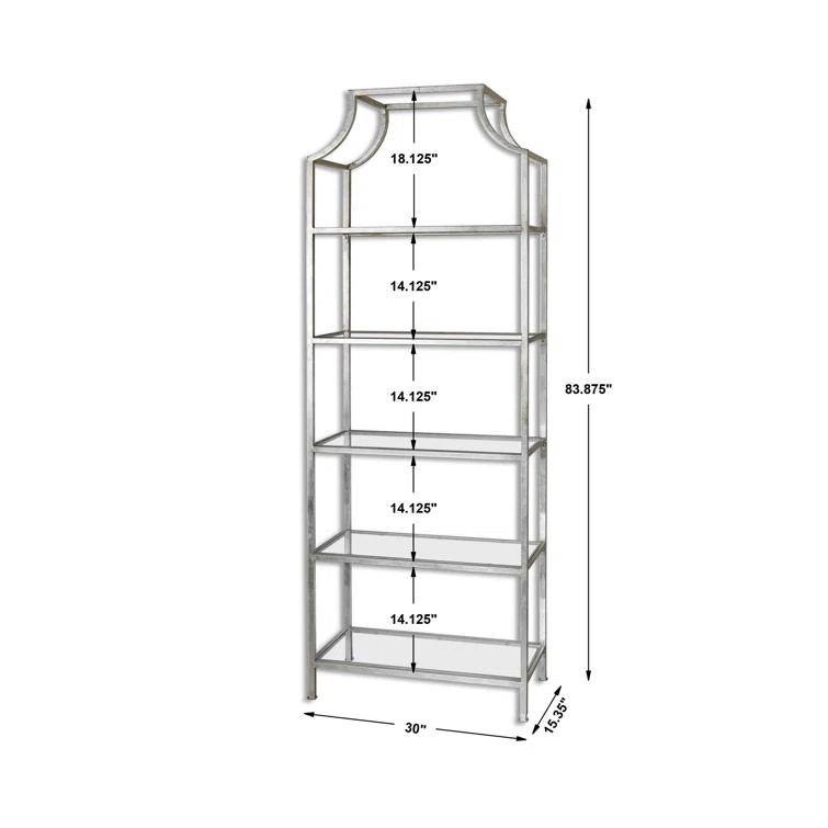 Alyssa Etagere Bookcase