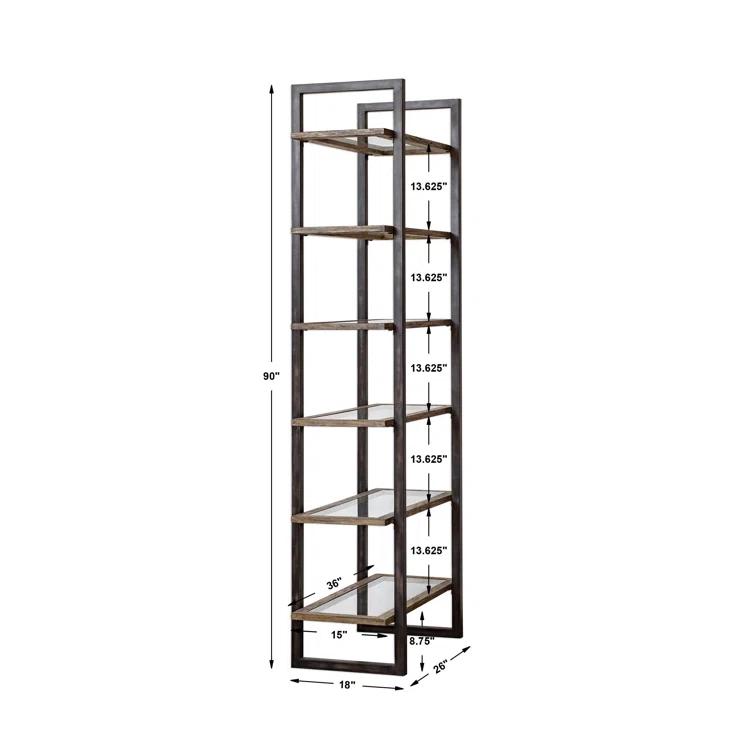 Adams Standard Etagere Bookcase