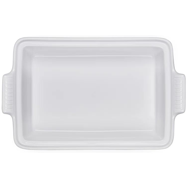 Le Creuset Heritage Stoneware 4 Qt. Rectangular Casserole with Lid