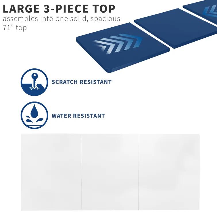 Universal Table Top for Sit to Stand Desk Frames