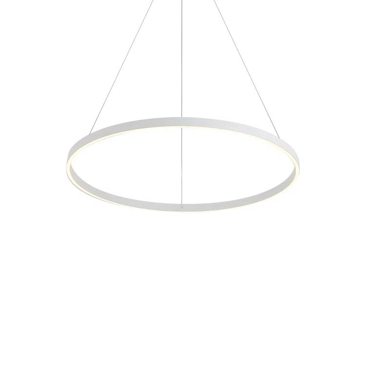 Cerchio Dimmable LED Geometric Chandelier