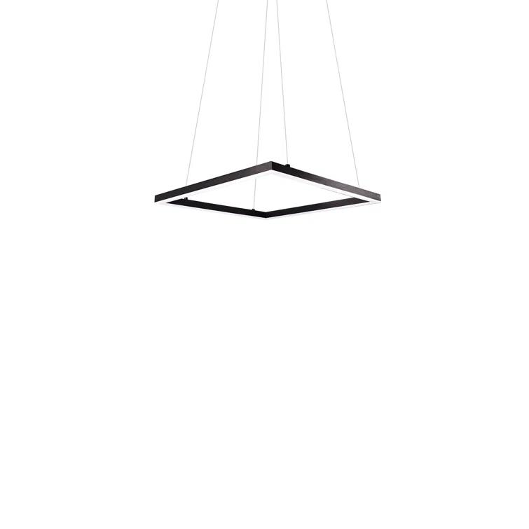 Piazza Dimmable LED Square / Rectangle Chandelier