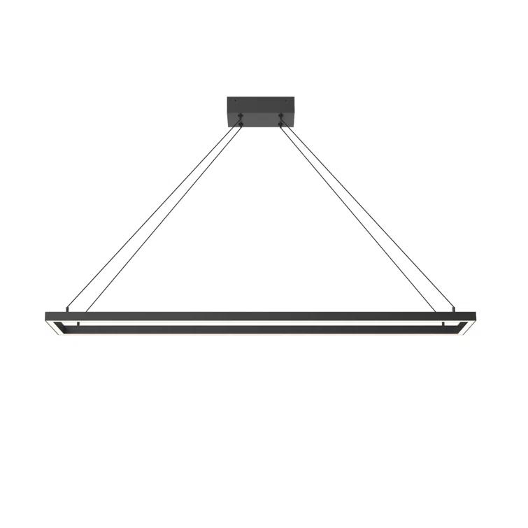 Piazza Dimmable LED Square / Rectangle Chandelier