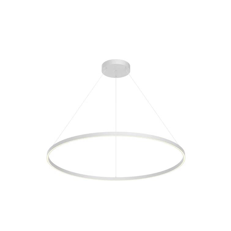 Cerchio Dimmable LED Geometric Chandelier