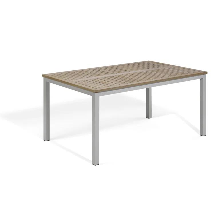 Travira Rectangular Tekwood Outdoor Dining Table
