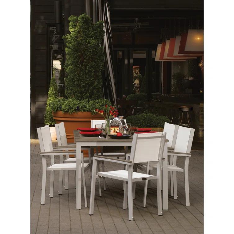 Travira Rectangular Tekwood Outdoor Dining Table