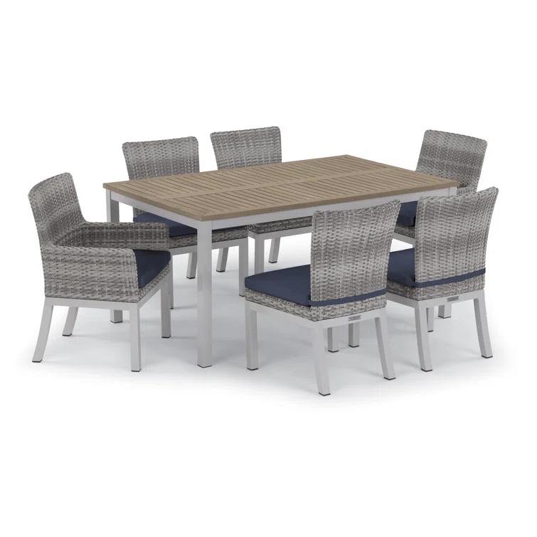 Travira Rectangular Tekwood Outdoor Dining Table