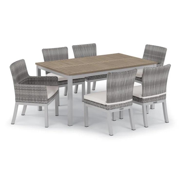 Travira Rectangular Tekwood Outdoor Dining Table