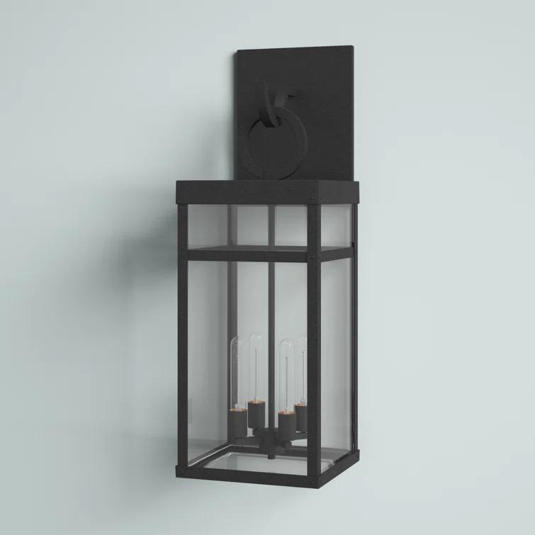 Porter 4 - Bulb 35.25'' H Outdoor Wall Lantern By Lisa McDennon