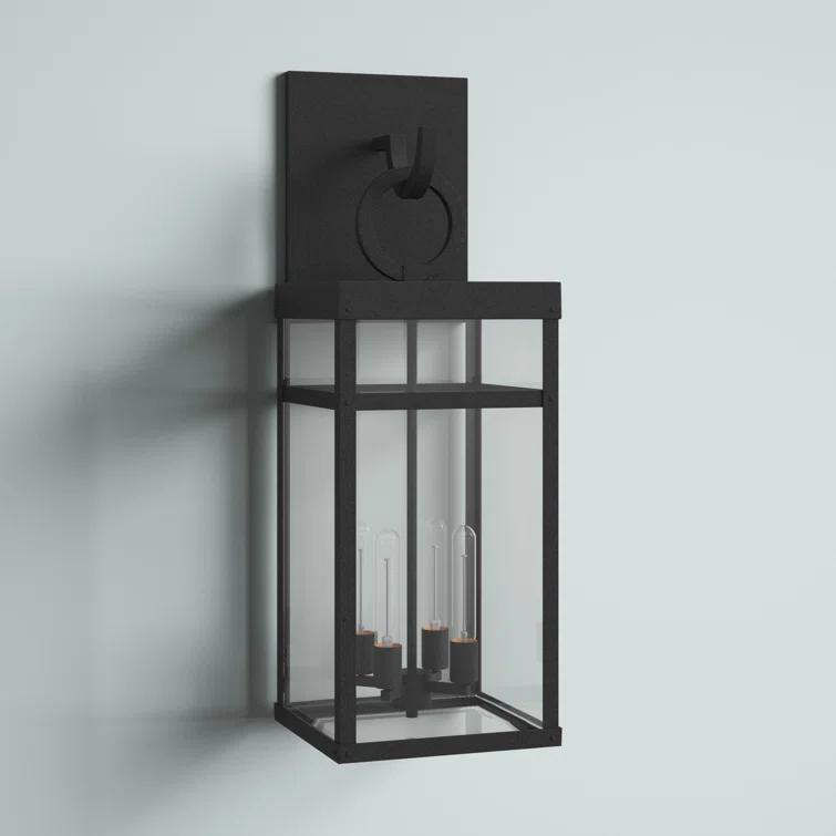 Porter 4 - Bulb 35.25'' H Outdoor Wall Lantern By Lisa McDennon