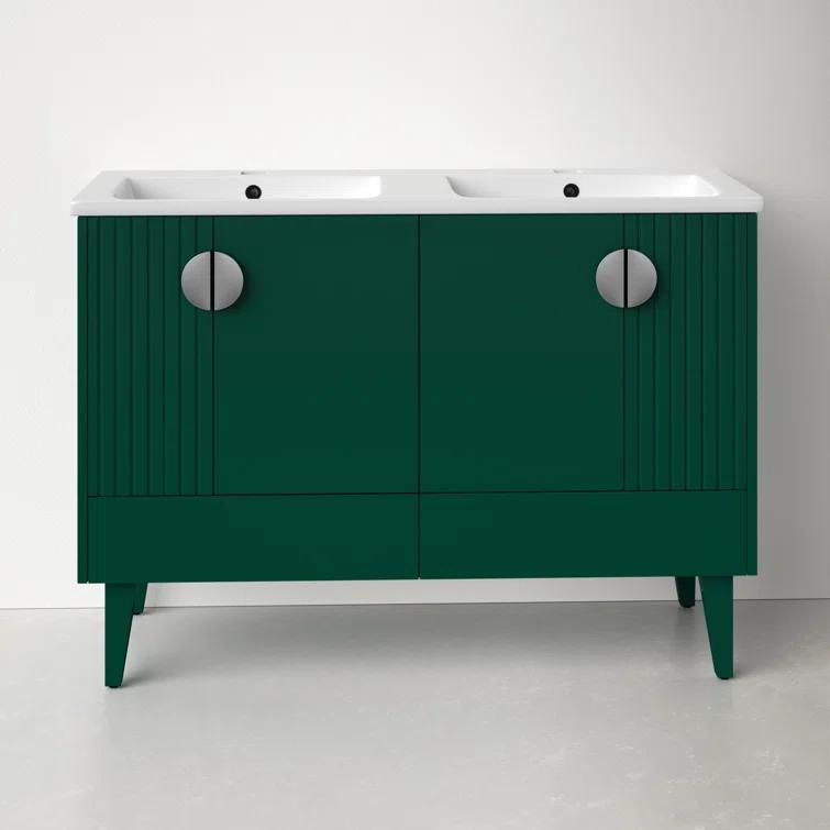 Saimah 47.25'' Double Bathroom Vanity