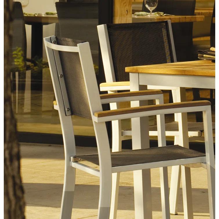 Travira Stacking Patio Arm Chair