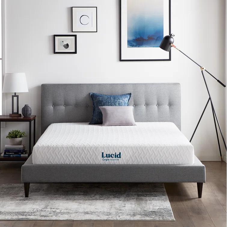 Lucid LUCID Firm Cooling Gel infused Memory Foam Mattresses