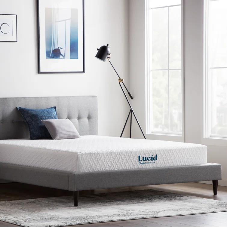 Lucid LUCID Firm Cooling Gel infused Memory Foam Mattresses