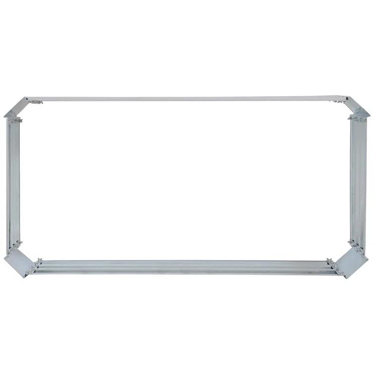 Ippolito Rectangular Galvanized Steel Raised Garden Bed