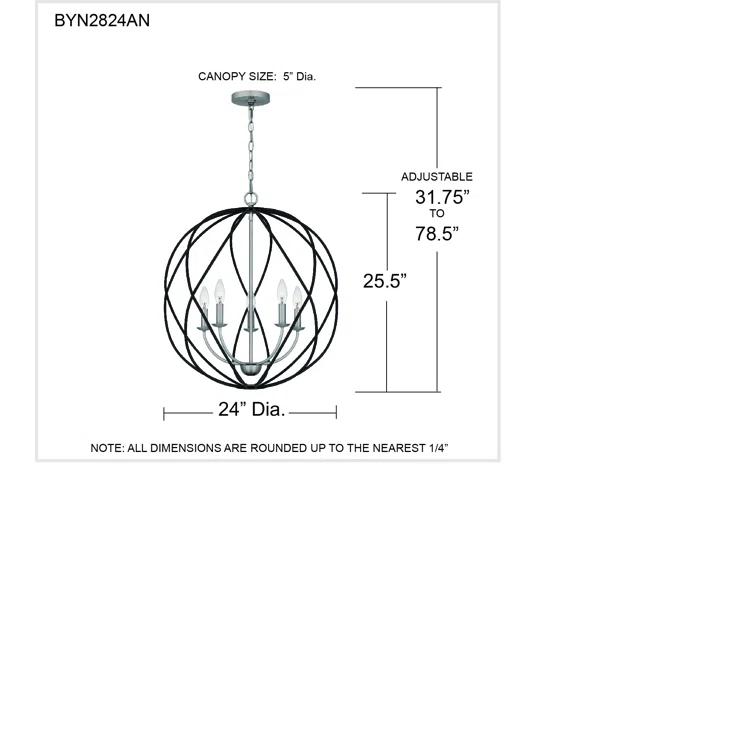 Bryn 5-Light Pendant