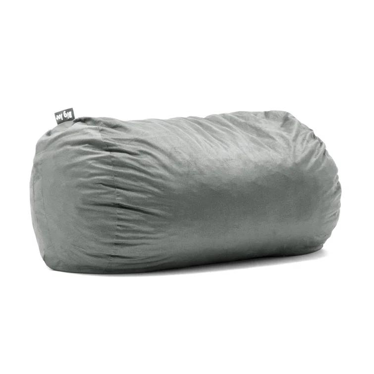 Big Joe Extra Large Memory Foam Bean Bag Sofa with Soft Removable Cover