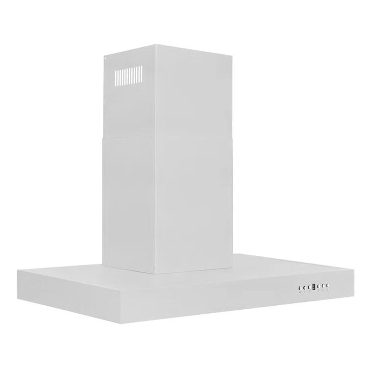 ZLINE 36 in. Convertible Vent Wall Mount Range Hood in Black Stainless Steel (BSKEN-36)