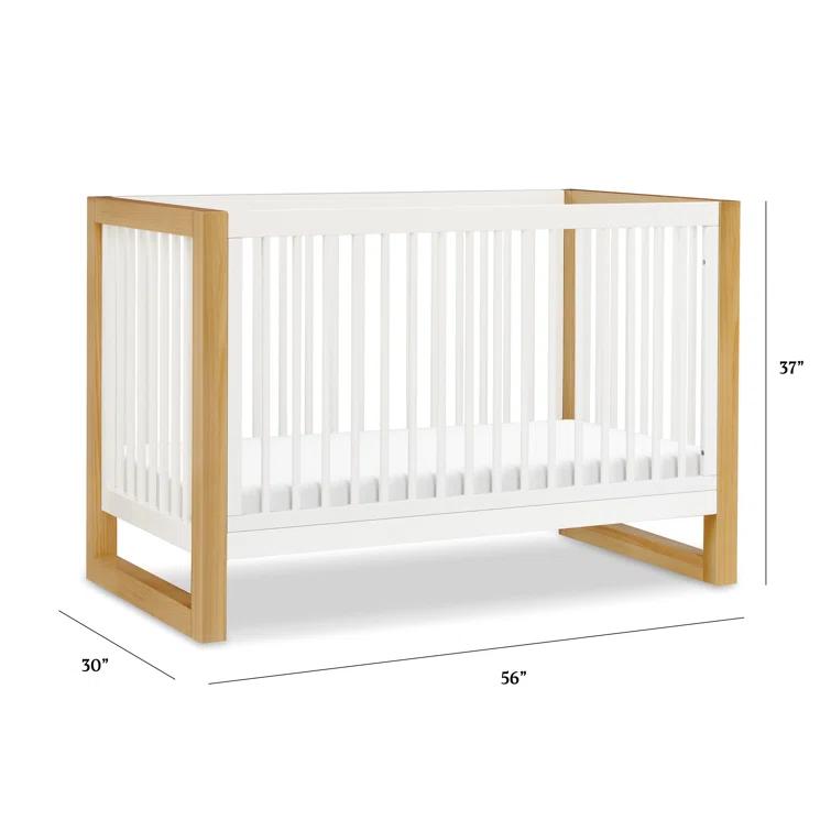Nantucket Greenguard Gold Certified 3 -in-1 Convertible Crib