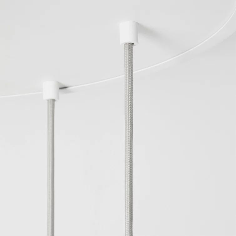 Alumina 9-Light Pendant Light by Tala - White / 20" Dia