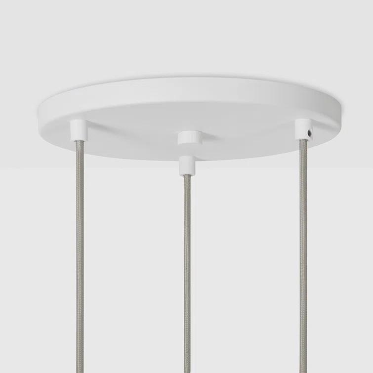 Alumina Triple Pendant Light by Tala - White / 10"Dia